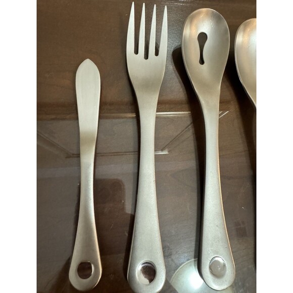 Robert Welch PENDULUM 18/10 Satin 5pc Serving Set - Picture 8 of 9